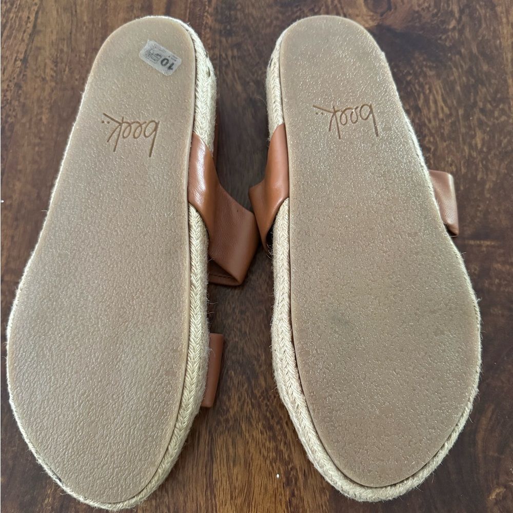 Beek Twinspot Sandals Slides Tan Brown - Picture 3 of 3
